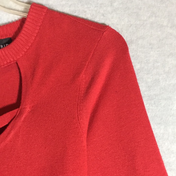 TORRID Long Sleeve Long Line Tunic with Crisscross Front and Zipper Back - Picture 7 of 14